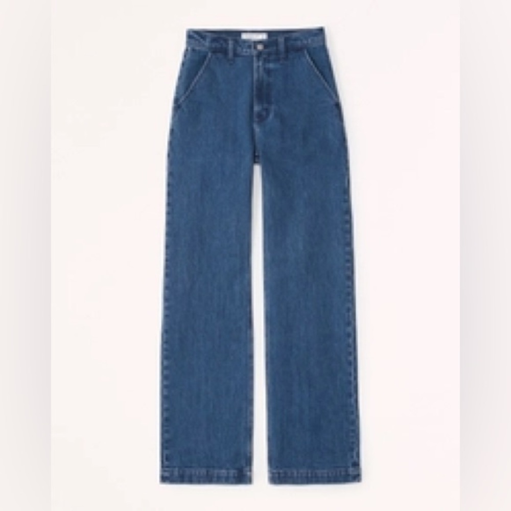 Abercrombie & Finch Classic High Rise The 90s Relaxed Jean High Rise Size 31S